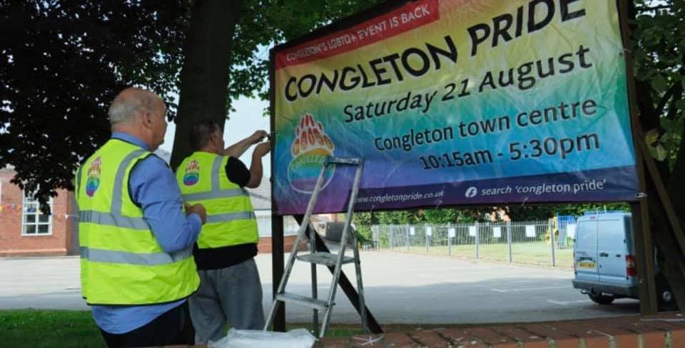 Congleton Pride banner