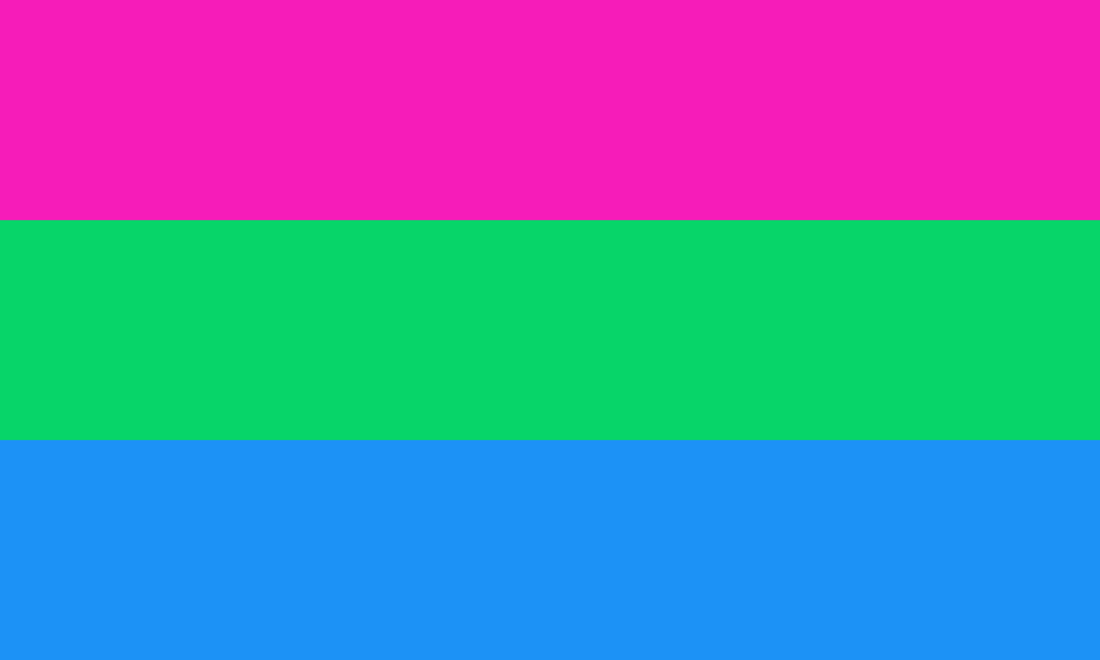 Polysexual pride flag