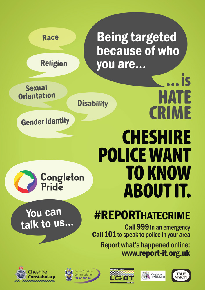 Report Hate Crime poster
