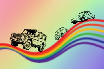 Classic cars at Congleton Pride