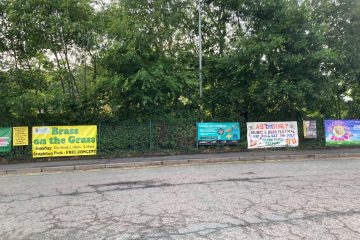 Missing Congleton Pride banner